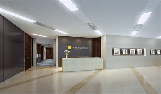 重慶寫(xiě)字樓裝修：公司形象墻應(yīng)該如何設(shè)計(jì)?